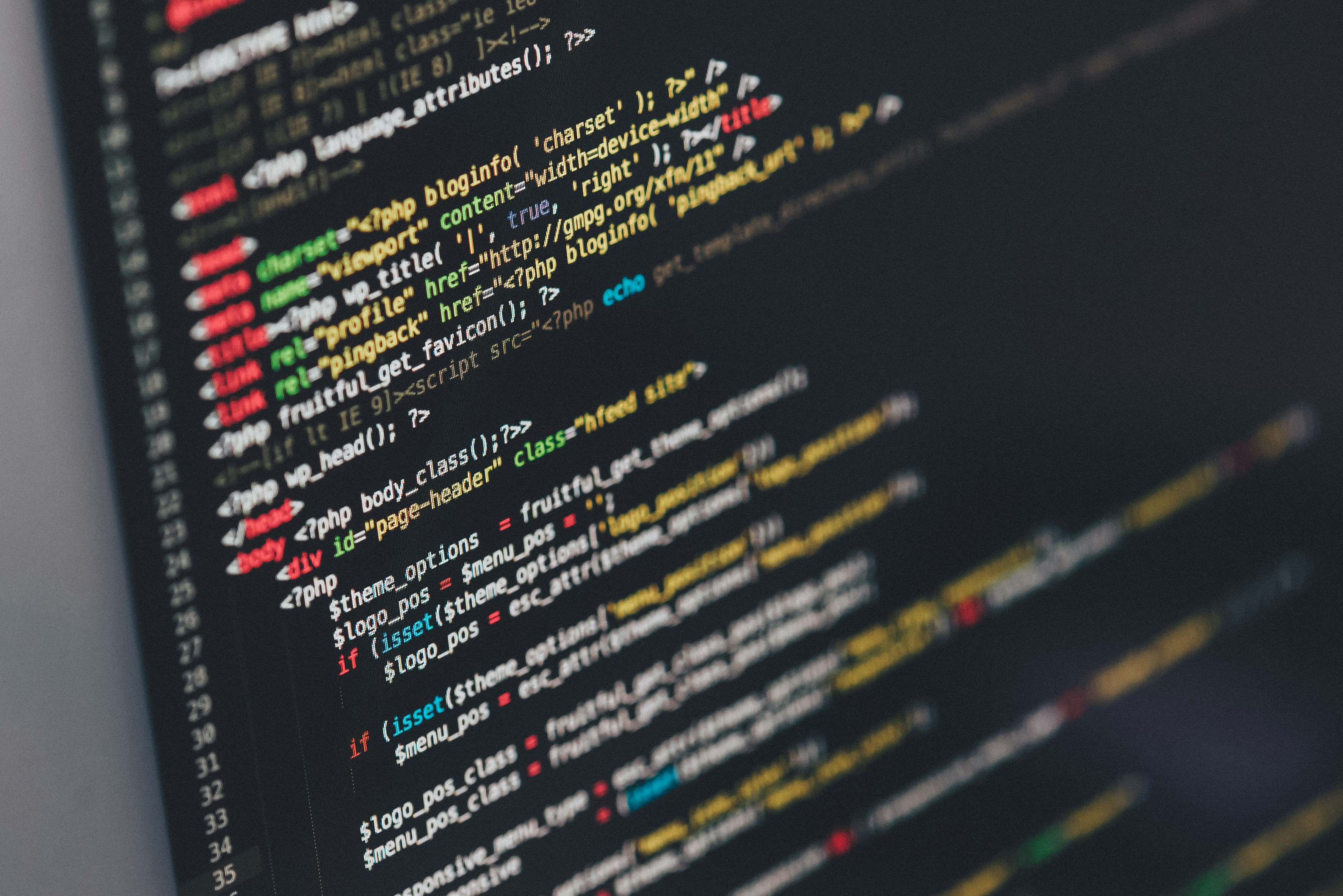 A picture of a laptop screen with vs code opened up